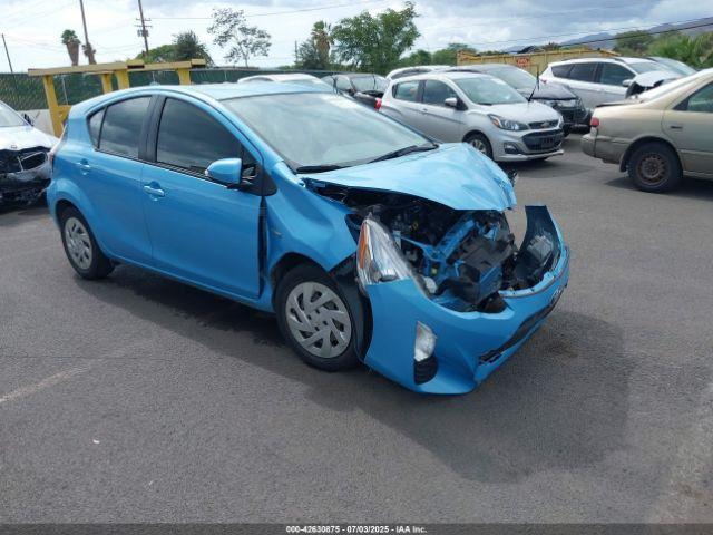  Salvage Toyota Prius c