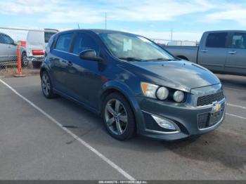  Salvage Chevrolet Sonic