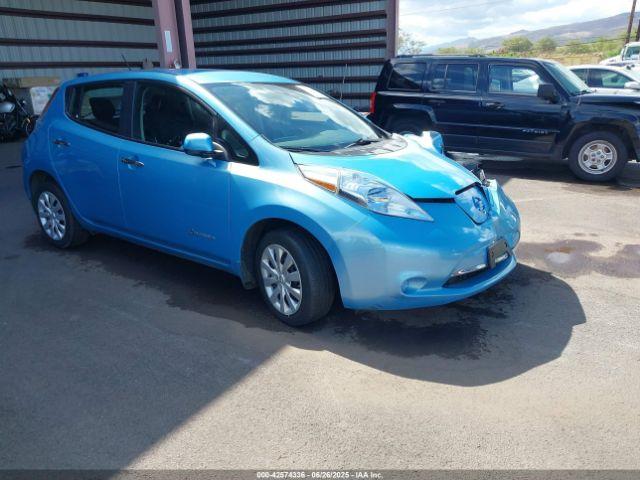  Salvage Nissan LEAF