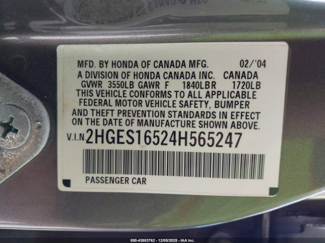 Honda Civic Lx Image 12