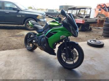  Salvage Kawasaki Ex650