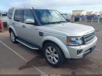  Salvage Land Rover LR4