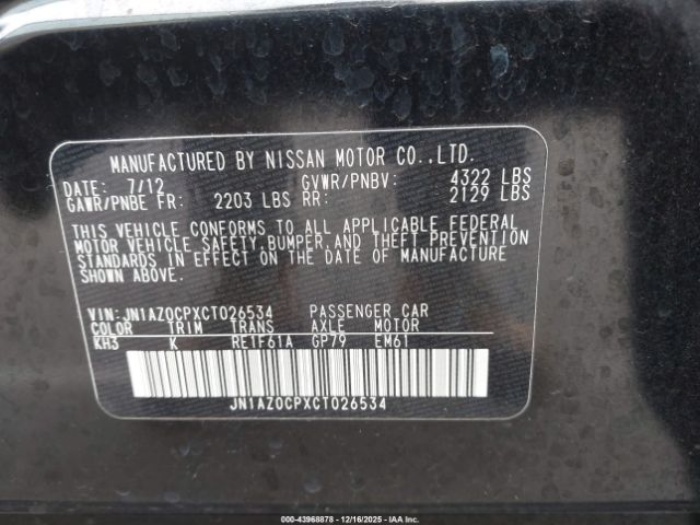 Nissan LEAF Sl Image 3