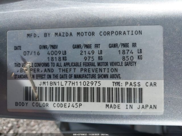 Mazda Mazda3 Touring Image 7