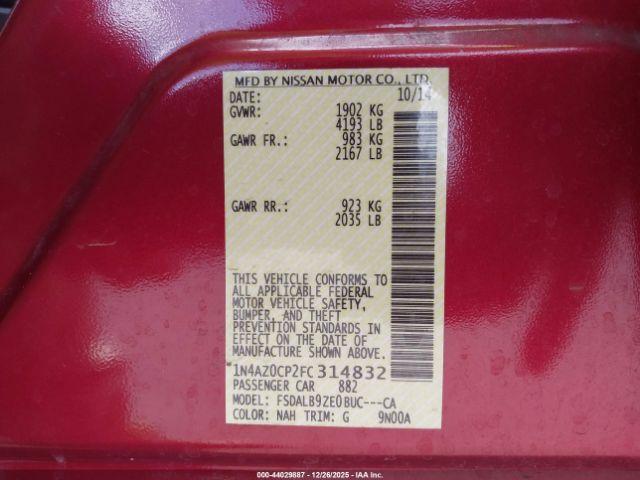 Nissan LEAF S Image 11