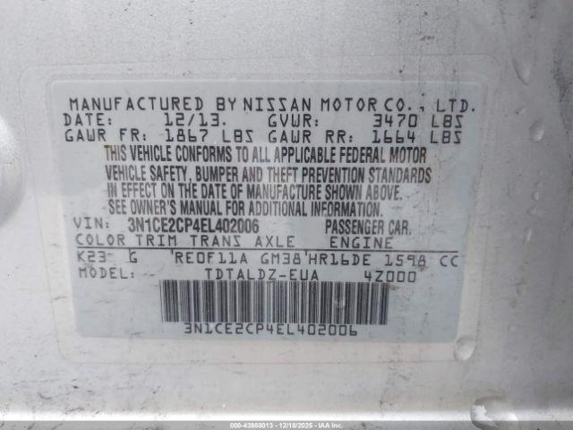 Nissan Versa Image 6