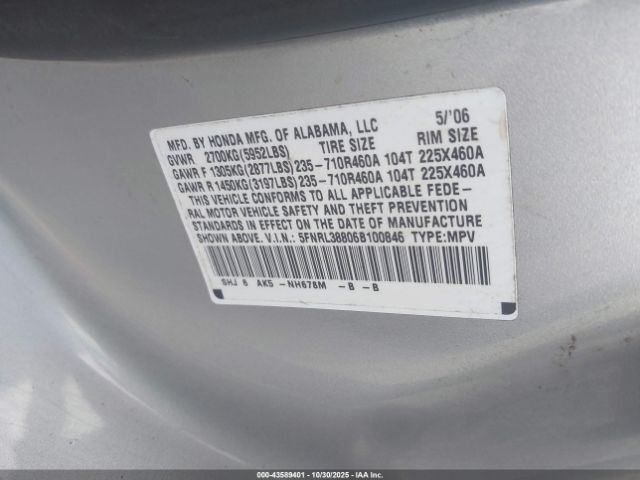 Honda Odyssey Touring Image 11