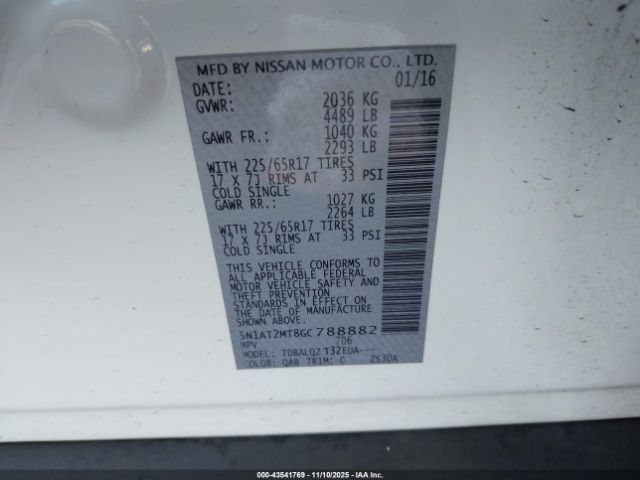 Nissan Rogue Sv Image 12