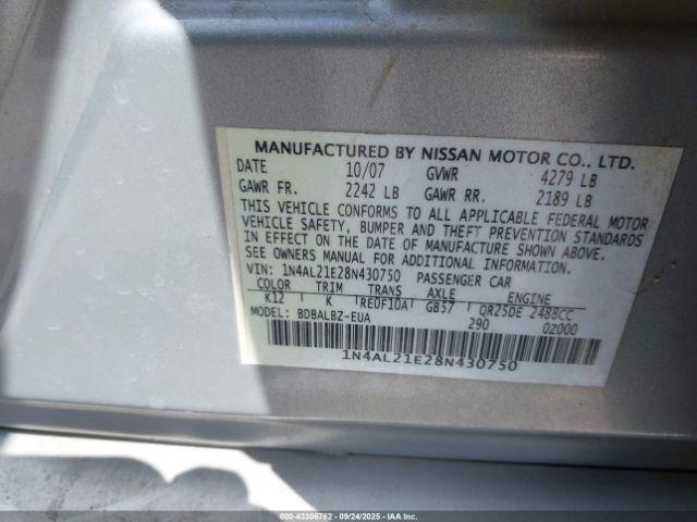 Nissan Altima 2.5 S Image 11