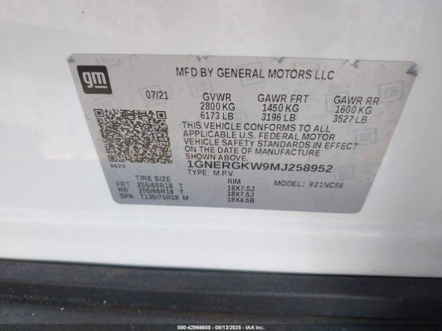 Chevrolet Traverse Fwd Lt Cloth Image 12