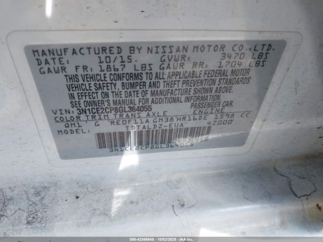 Nissan Versa Image 7