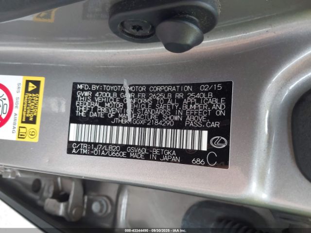 Lexus Es Crafted Line Image 10