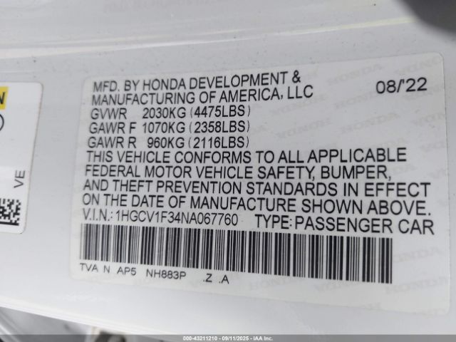 Honda Accord Sport Image 6