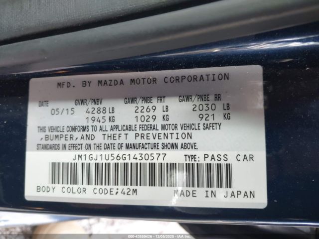 Mazda Mazda6 I Sport Image 7