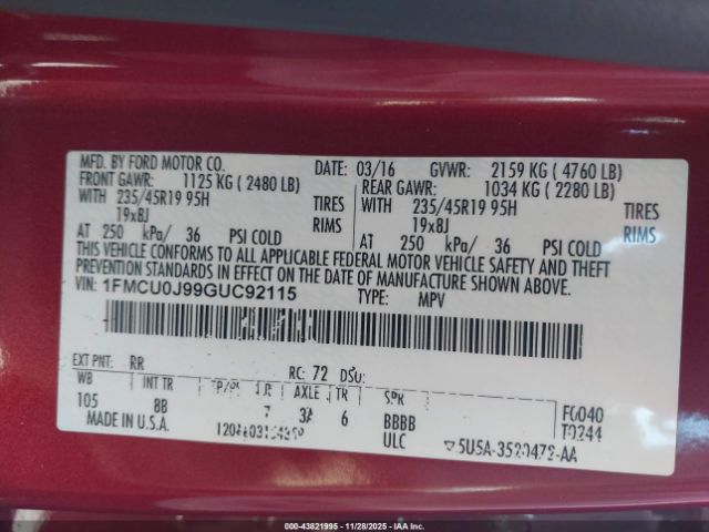 Ford Escape Titanium Image 8