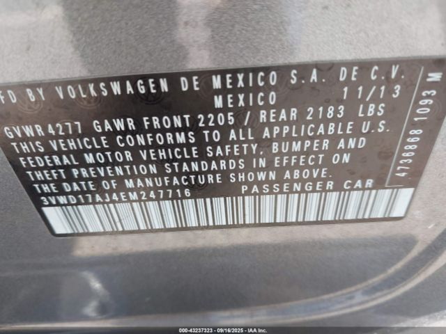 Volkswagen Jetta 1.8t Se Image 12