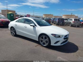  Salvage Mercedes-Benz Cla-class