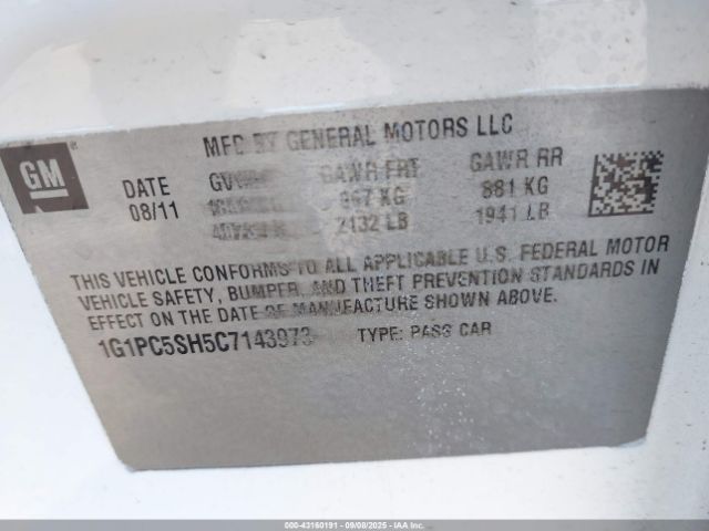 Chevrolet Cruze Ls Image 14