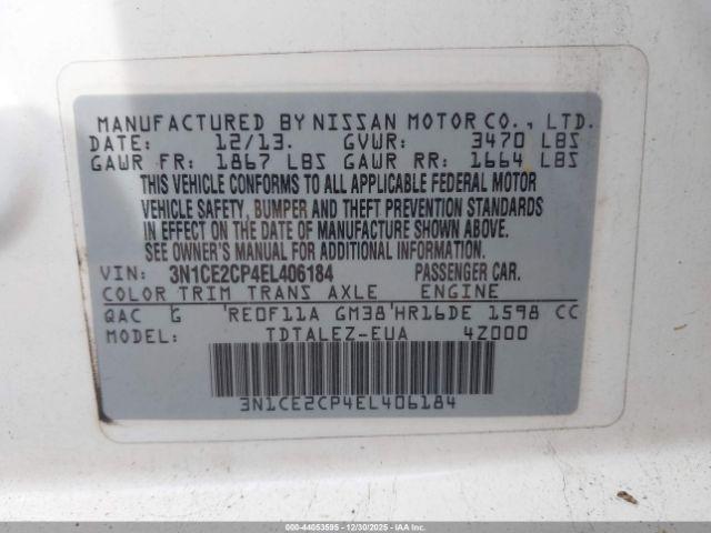 Nissan Versa Sv Image 8