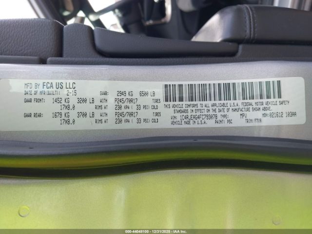 Jeep Grand Cherokee Laredo Image 12