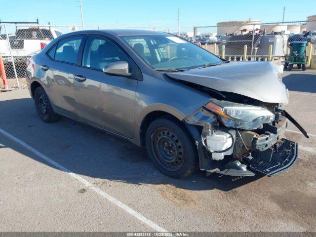  Salvage Toyota Corolla