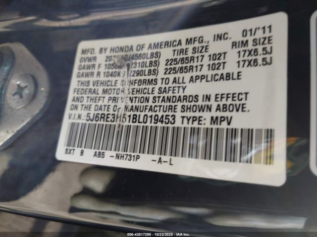 Honda CR-V Ex Image 3