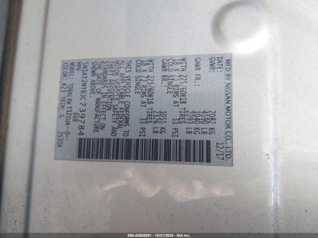 Nissan Rogue Sl Image 6