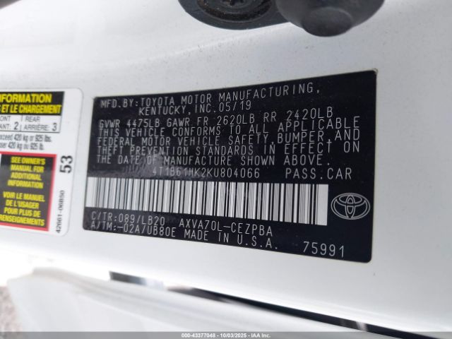 Toyota Camry Xse Image 3