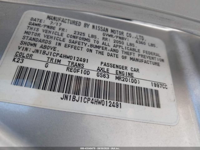 Nissan Rogue Sl Image 10