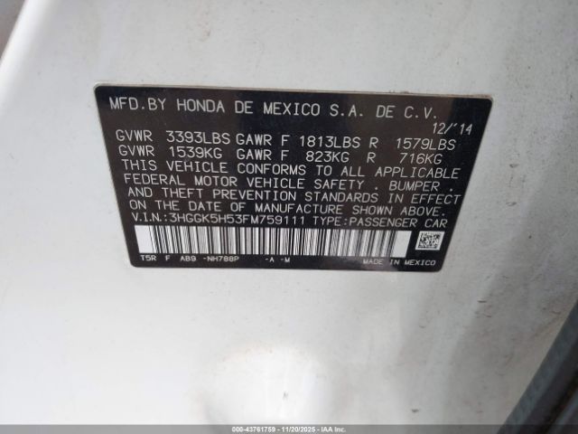 Honda Fit Lx Image 11