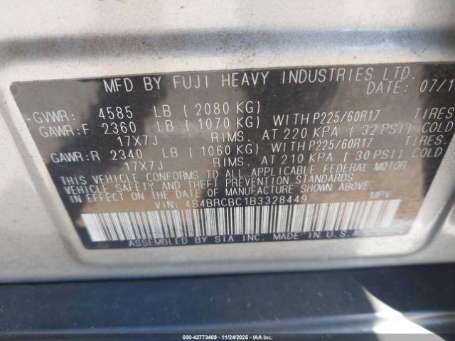 Subaru Outback 2.5i Premium Image 7