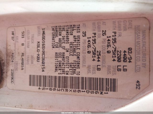 Nissan Truck King Cab Xe Image 6