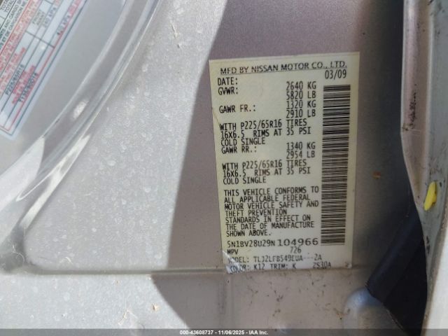 Nissan Quest 3.5 Image 9