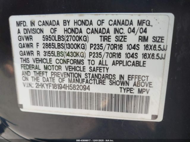 Honda Pilot Lx Image 7