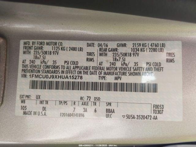 Ford Escape Titanium Image 8