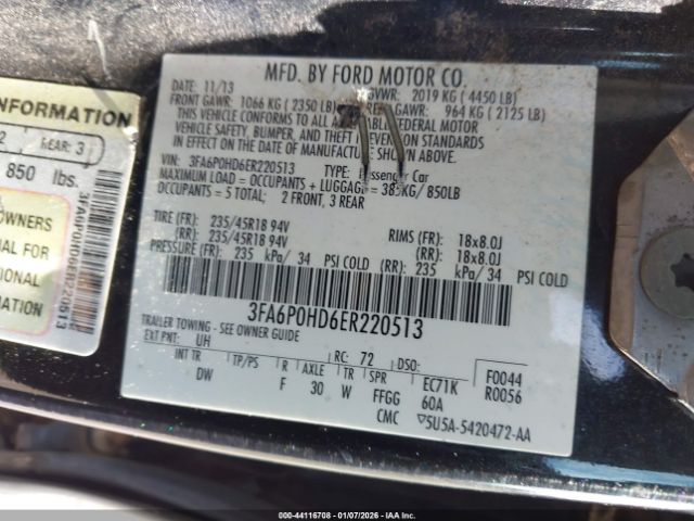 Ford Fusion Se Image 9