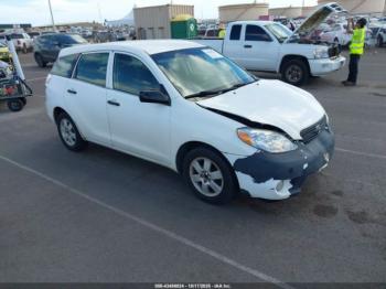  Salvage Toyota Matrix