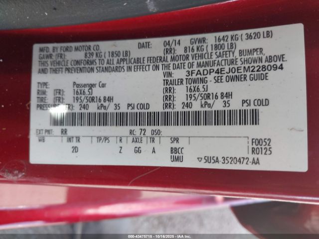 Ford Fiesta Se Image 7