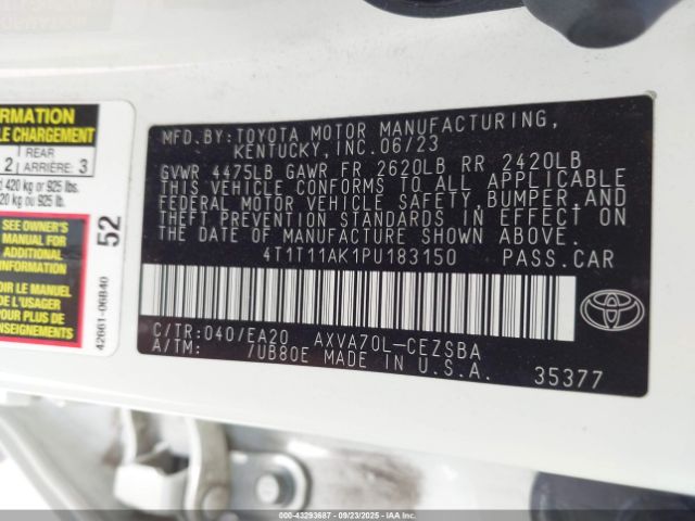 Toyota Camry Se Nightshade Edition Image 13