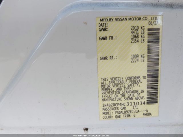 Nissan LEAF S Image 8