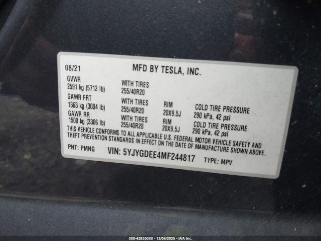 Tesla Model Y Long Range Dual Motor All-wheel Drive Image 11